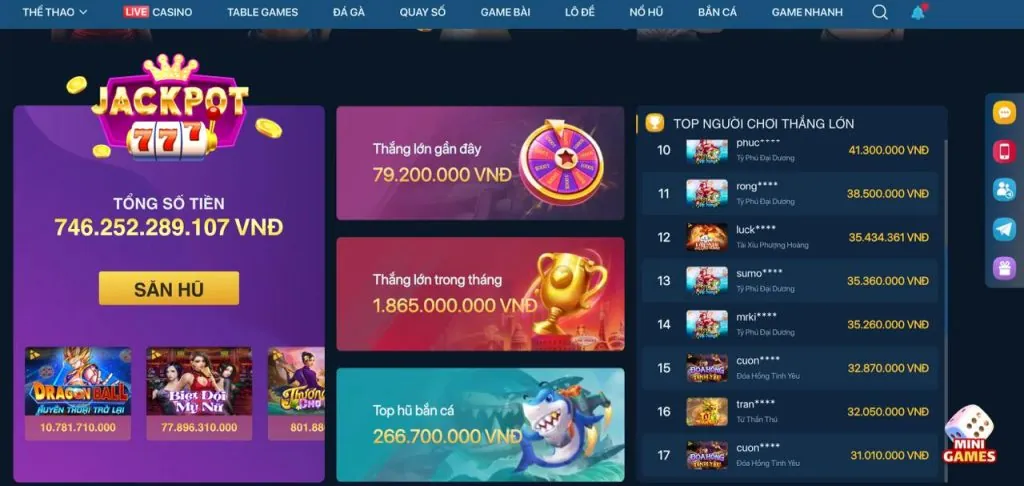 Bàn chơi Baccarat trực tuyến tại vua88